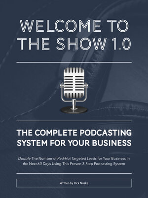 cover image of Welcome to the Show 1.0